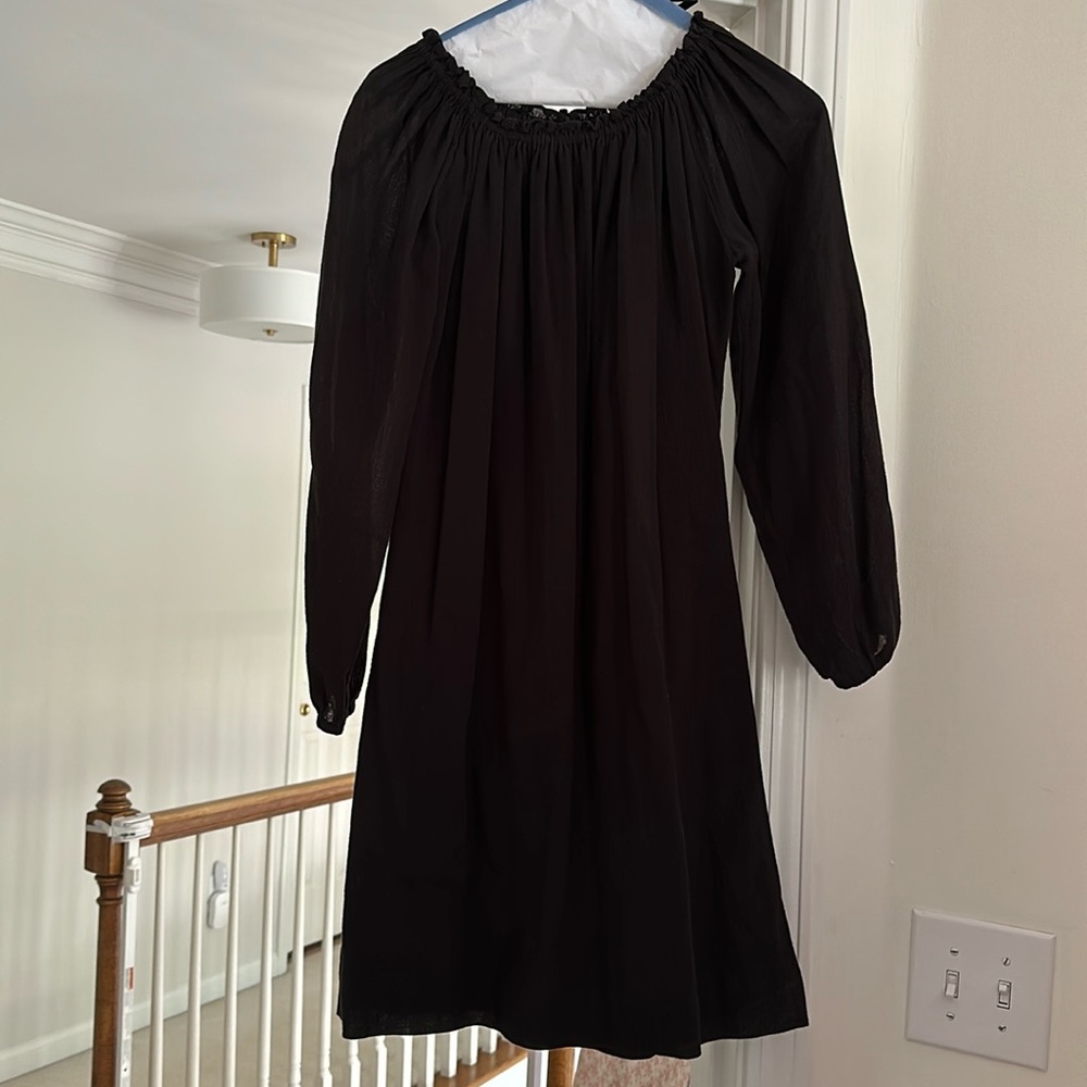 Small Michael by Michael Kors grey off the shoulder dress